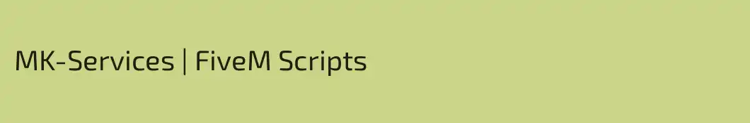 MK-Services | FiveM Scripts